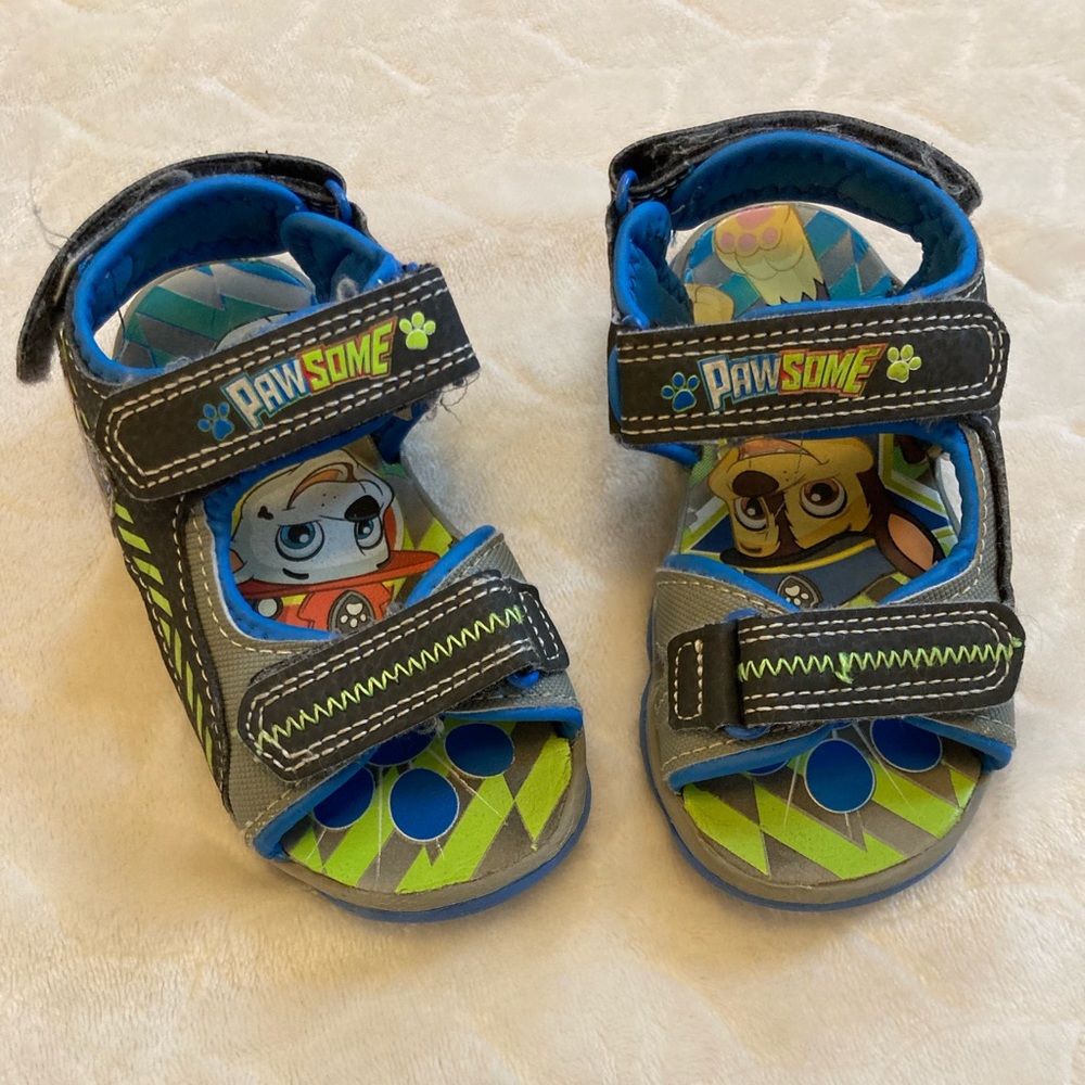 ☀️ Paw Patrol Play Sandals, 8